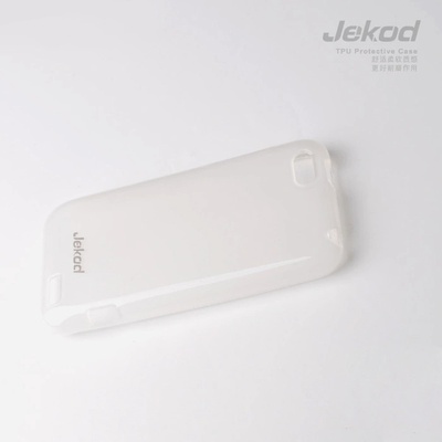Pouzdro JEKOD TPU Ochranné HTC ONE V bílé