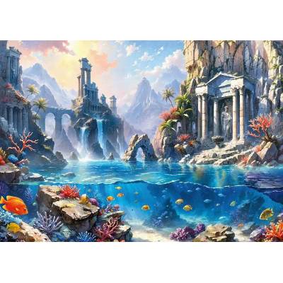 Cherry Pazzi - Puzzle The Legend of Atlantis - 1 000 piese
