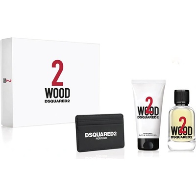 Dsquared2 2 Wood подаръчен комплект с тоалетна вода 100мл унисекс 100 мл
