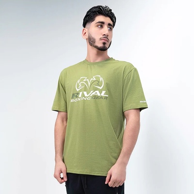 Rival Corpo T-shirt se spandexem Khaki zelené