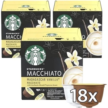 STARBUCKS Madagaskar Vanilla Latte Macchiato by NESCAFE DOLCE GUSTO 36 ks