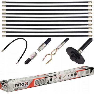 Yato Tyče na čištění kanalizace 10 x 92 cm