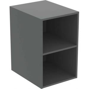 Ideal Standard i. Life B - Страничен шкаф, 40x63x51 см, отворен, сив матов кварц T5267NG (T5267NG)