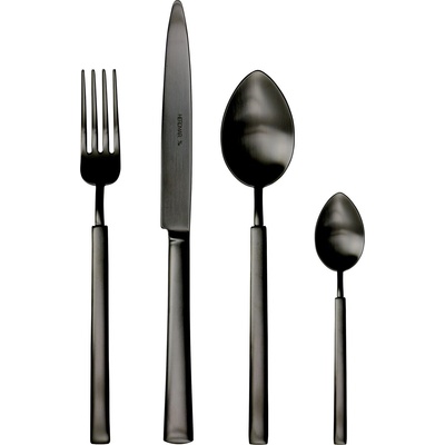Herdmar Прибори за хранене vintage- 24 части - черен мат (-148-3024-0517-200-0001)