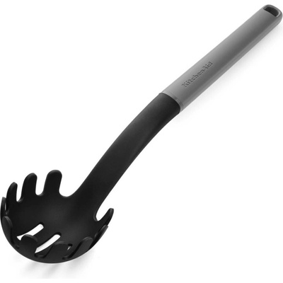 Naběračka na těstoviny KitchenAid Classic Collection 34 cm šedá KHA005OHCHGG
