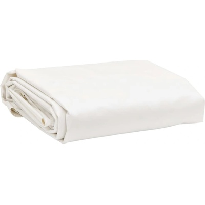 zahrada-XL Plachta bílá 5 x 5 m 650 g/m² 156070