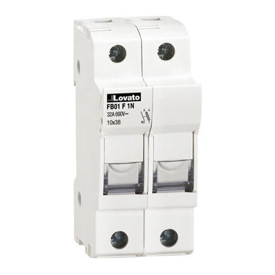 LOVATO Electric FB01F1N Poj. odpojovač, 32A, 10x38 gG/aM, 1P+N, cURus