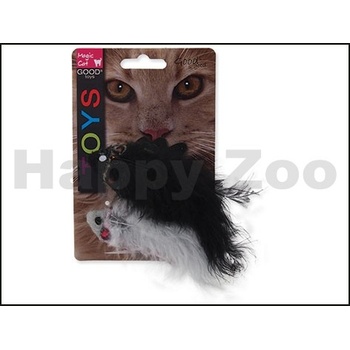 Magic Cat rybka se vzorem a catnipem chrastící mix 11 cm 2 ks