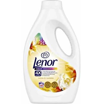 Lenor 19 пранета Orchidee & Vanilleblute течен препарат за цветно пране немски