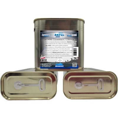 Arpol Военна сланина с лук, 320g (konzerva12)