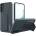 Wozinsky Силиконов кейс Wozinsky Kickstand със стойка за Samsung Galaxy S22 +, Син (9145576247648)