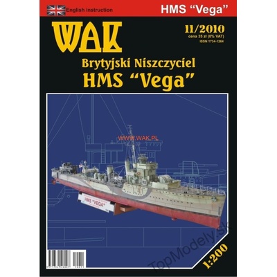 Papierový model HMS Vega