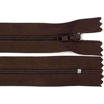 Stoklasa Spirálový zip No 3 délka 20 cm autolock Balení: 1 ks, Varianta: 304 hnědá čokoládová 304 hnědá čokoládová