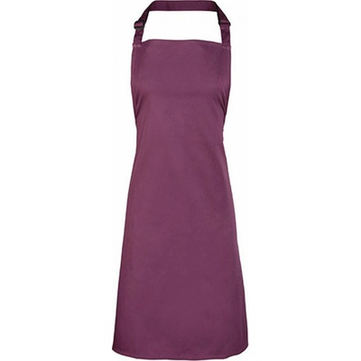 Premier Workwear Klasická zástěra lilková Pantone 5115 72x86cm PW150