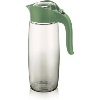 Кана стъклена с капак 1600 мл