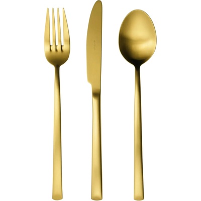 Herdmar Комплект прибори за хранене arco - 30 части - позлатени /мат (151-3030-0517-150-0017)