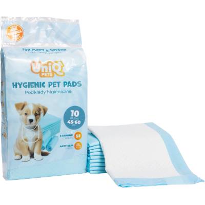 Uniq Pets Hygienic Pet Pads 45 x 60cm 10pcs - хигиенни пелени за кучета