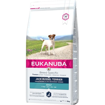 EUKANUBA 2кг Jack Russel Terrier Eukanuba Breed, суха храна за кучета