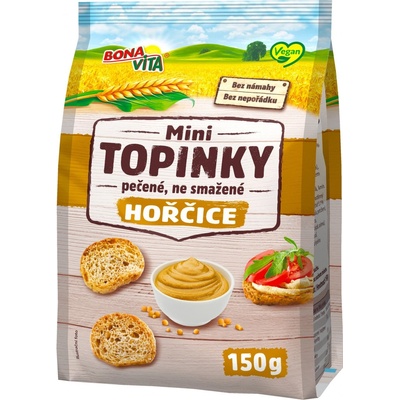 Bonavita Mini hrianky horčica 150 g