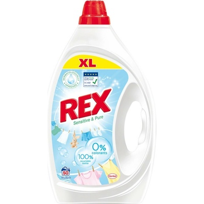 Rex prací gél Sensitive & Pure 2,25 l 50 PD