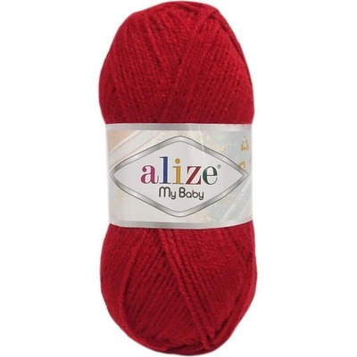 Alize My Baby 106 karmínová červená