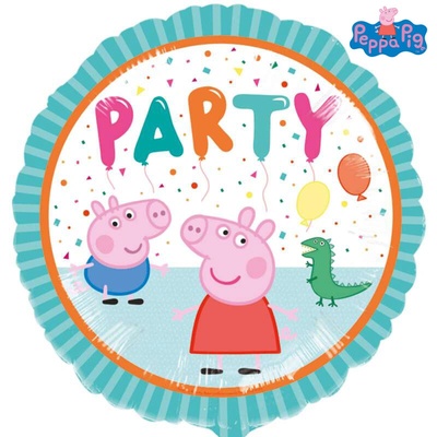 Fóliový balónik Prasiatko Peppa 43 cm