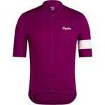 Rapha Мъжка фланелка с къс ръкав за колоездене Rapha Core Lightweight Jersey Cycling jersey - Mauve / White - размер XS (056-3757-0410)