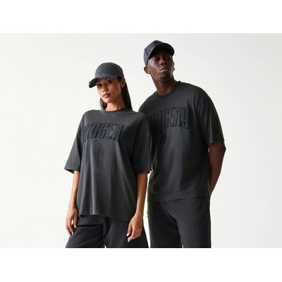 New Era MLB Washed Boxy Tee LA Dodgers Dark Grey