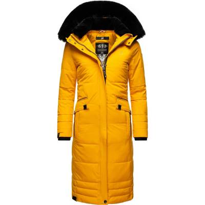 NAVAHOO Зимно палто 'Fahmiyaa' жълто, размер XXL