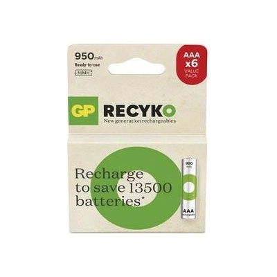 GP ReCyko 950 AAA 6 ks B2511V