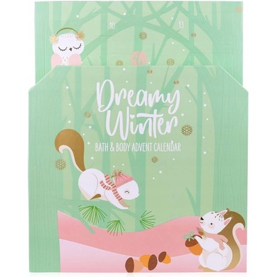 ACCENTRA Dreamy Winter adventný kalendár do kúpeľa a na starostlivosť o telo