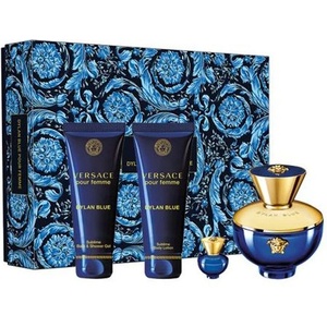 Versace Dylan Blue Femme EDP 100ml + Body Lotion 100ml + Shower Gel 100ml + EDP 5ml комплект за жени