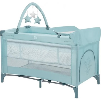 Image 1 of KikkaBoo Бебешка кошара на две нива So Gifted PLUS Mint - KikkaBoo