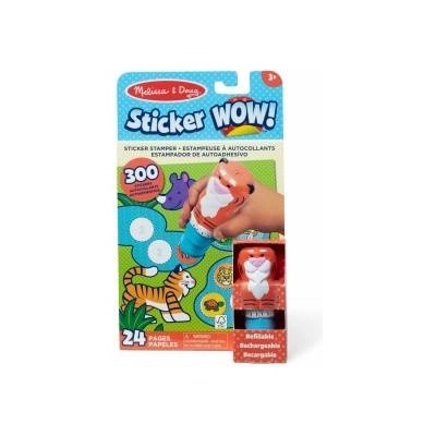 Spin Master Melissa & Doug - Sticker WOW! Tiger Sticker Stamp & Pad