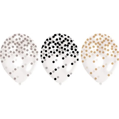 Amscan Балони с точки 6 бр