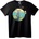 NOONEBRAND Тениска Скелет на плажа - 6XL, Black
