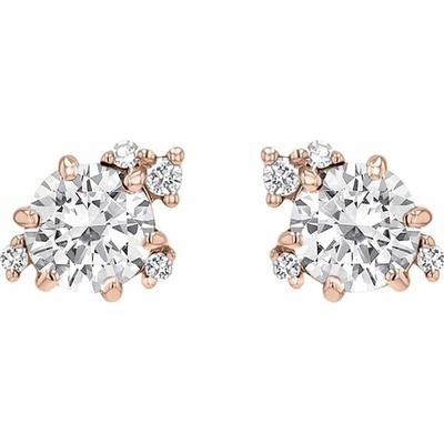 Eppi Cluster náušnice s lab-grown diamanty Alary E48149
