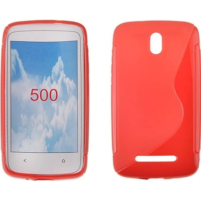 Púzdro S-Line HTC Desire 500 červené