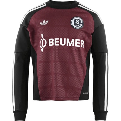 adidas Originals FC Schalke 04 Goalkeeper 2026/27 vínová