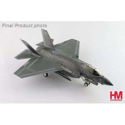 Hobby Master F-35C Lightning II USN VX-9 Vampires XE105 NAS Point Mugu CA August 2022 Black Chrome Finish 1:72
