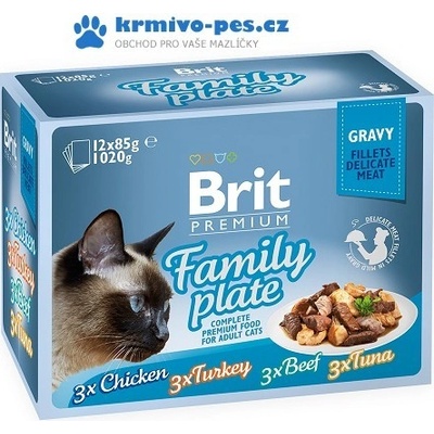 Brit cat Premium Gravy Family Pl. 1 kg