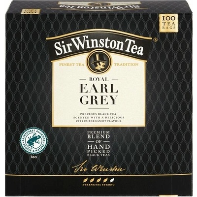 Sir Winston Tea Earl Grey černý čaj 100 sáčků 175 g