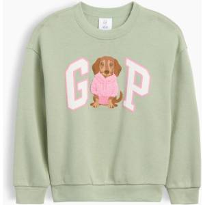 GAP Бебешки суитшърт с логото на GAP GAP | Zelen | Момичешки | 4 години