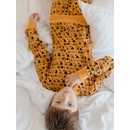 Dětské pyžamo JAPI TRIANGLE Triangle horčicová