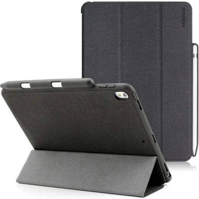 Prodigee Expert Case - кожен калъф, тип папка и поставка за iPad Air 3 (2019), iPad Pro 10.5 (2017) (черен)