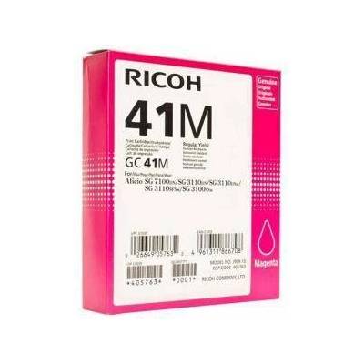 Ricoh Глава за RICOH SG 3100/3110/3120/7100/SG-K 3100 - Magenta - Type GC41M - P№ 405763, Червен, 201RISGK3100MH