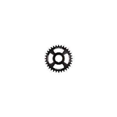 Плоча BURGTEC Shimano Direct Mount Thick Thin - Черен 34T