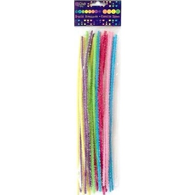 DP Craft Chlupaté drátky opal 30 cm, 18 ks