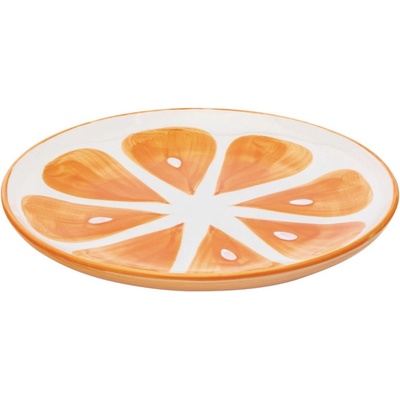Altom Design Sun & Fruit tanier Pomaranč – keramický dezertný tanier 20 cm