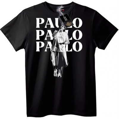 NOONEBRAND Тениска PAULO PAULO PAULO - XS, Black